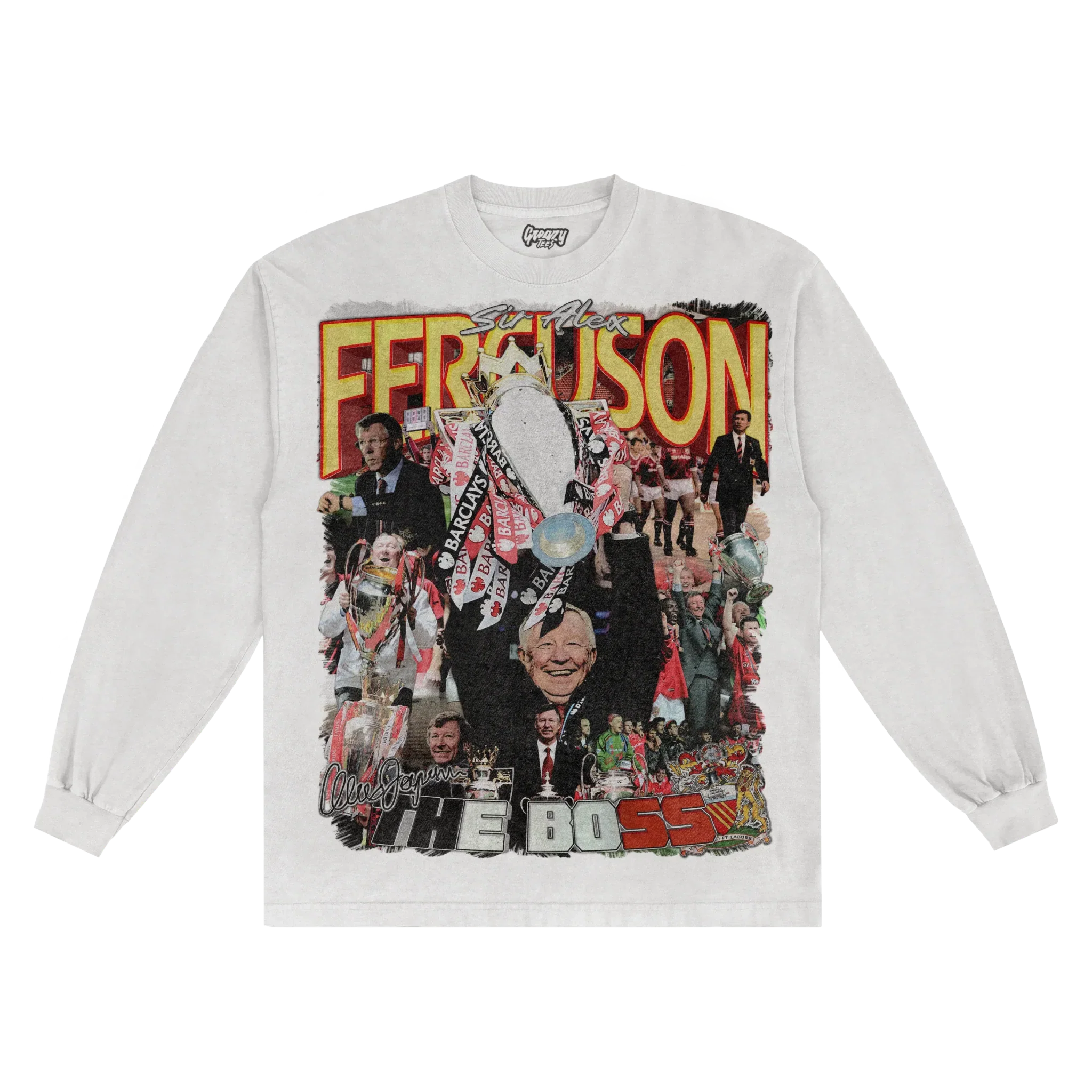 Alex Ferguson Long Sleeved Tee Hoodie, Sweatshirt | CiraTrend.com (Image 3)