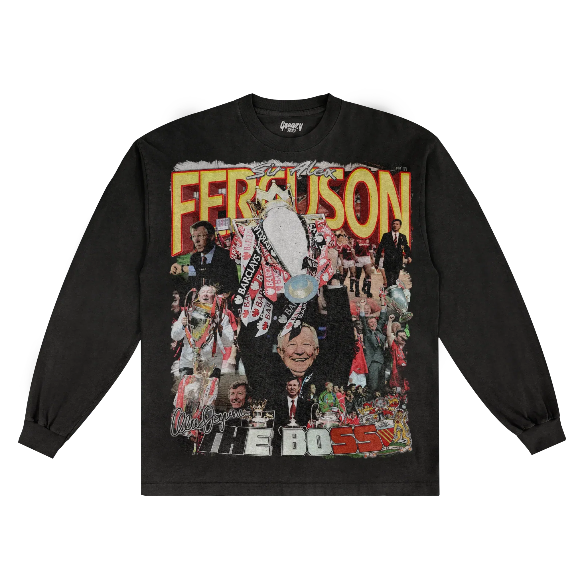 Alex Ferguson Long Sleeved Tee Hoodie, Sweatshirt | CiraTrend.com (Image 1)