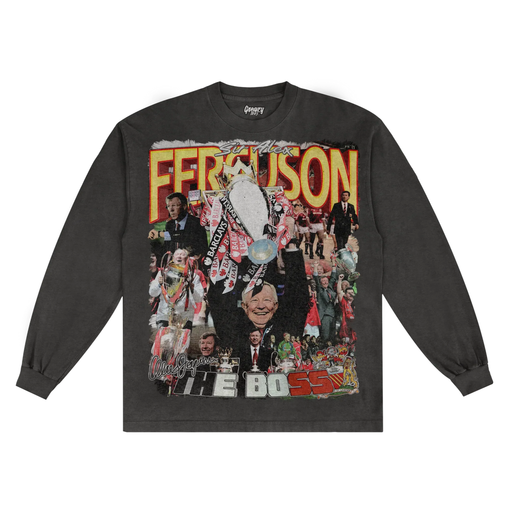 Alex Ferguson Long Sleeved Tee Hoodie, Sweatshirt | CiraTrend.com (Image 5)