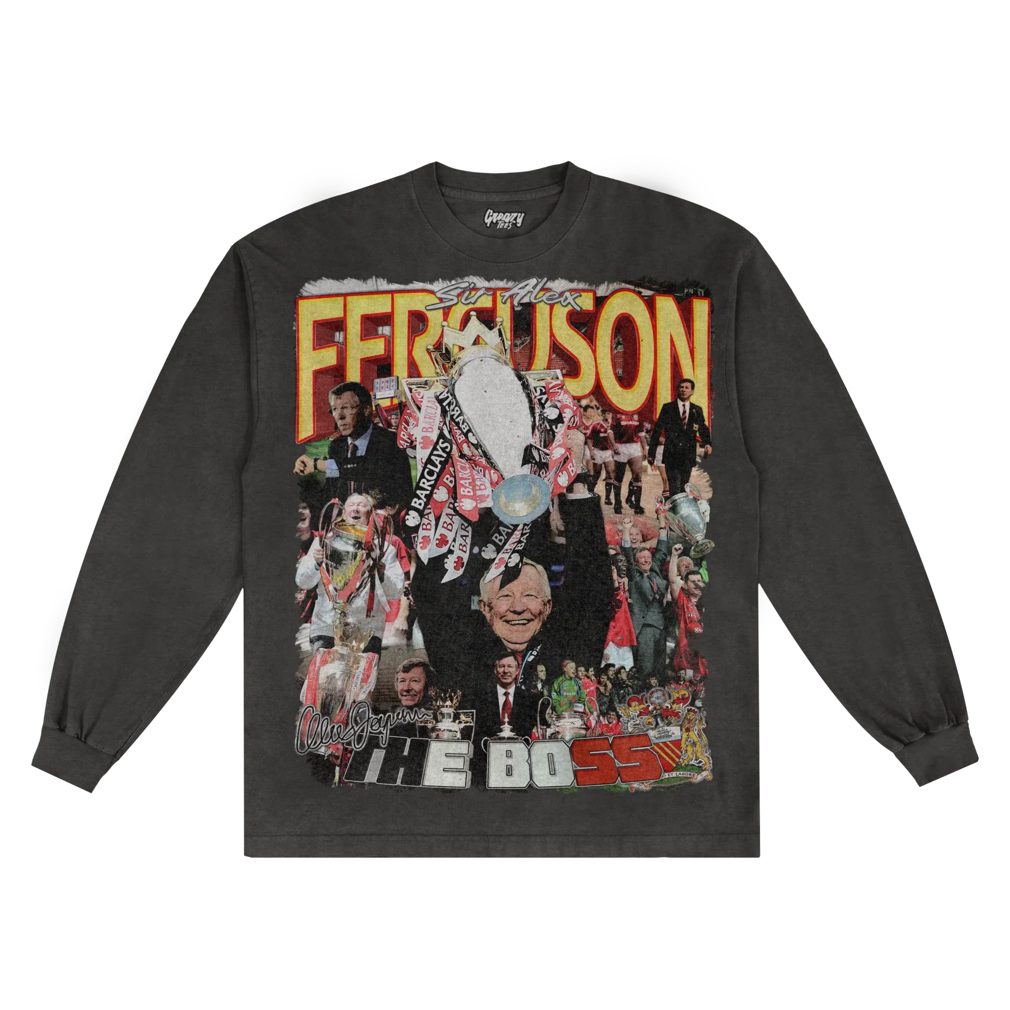 Alex Ferguson Long Sleeved Tee Hoodie, Sweatshirt | CiraTrend.com (Image 5)