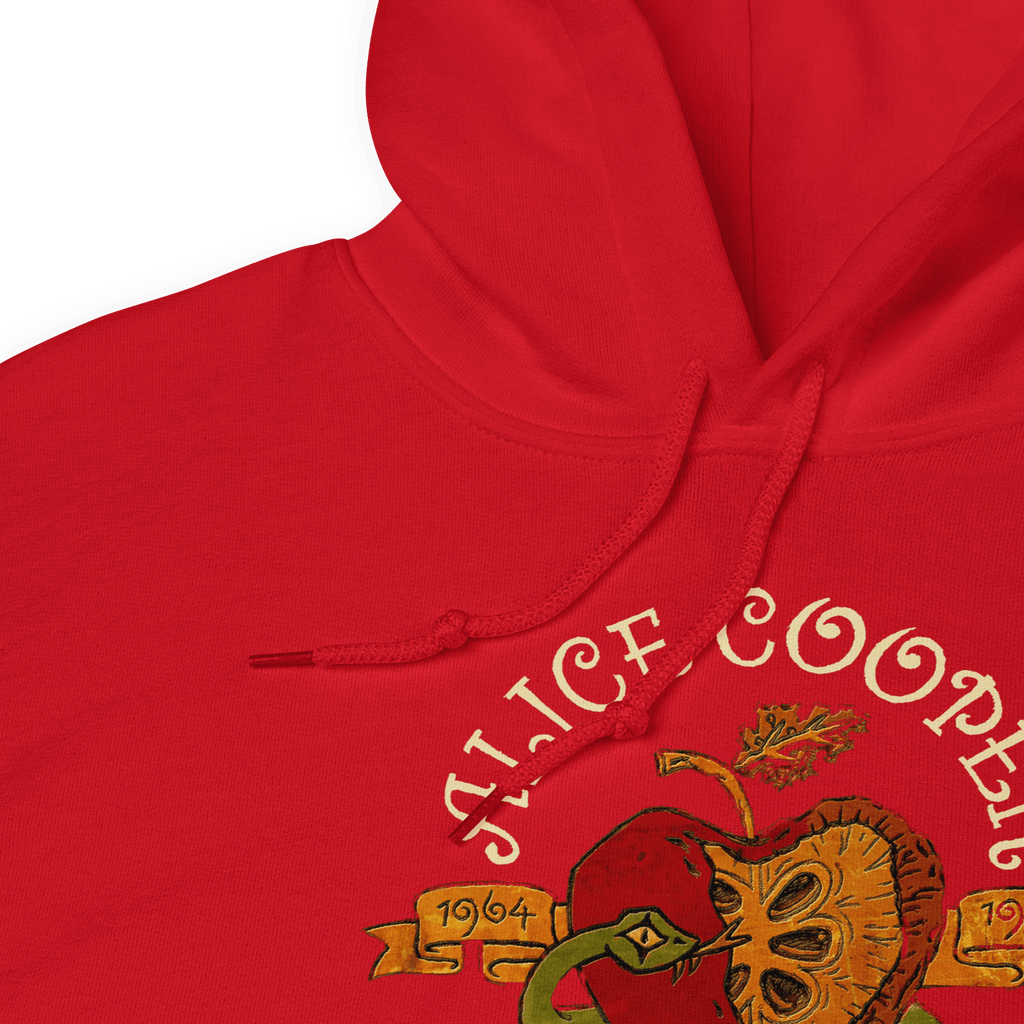 Alice Cooper Old School Mens Hoodie Red T-Shirts, Sweatshirt | CiraTrend.com (Image 2)