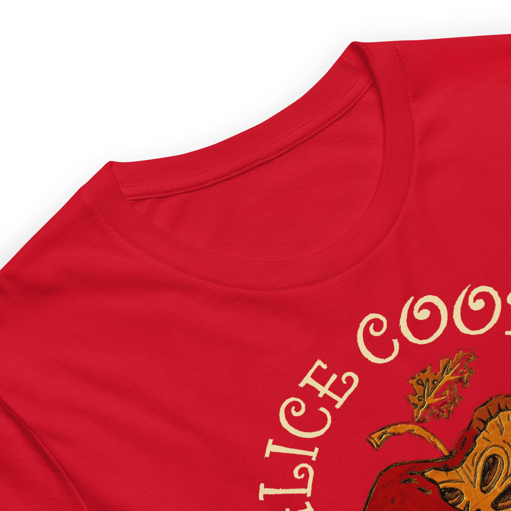 Alice Cooper Old School Jumbo Print Mens T Shirt Red Hoodie, Sweatshirt | CiraTrend.com (Image 3)