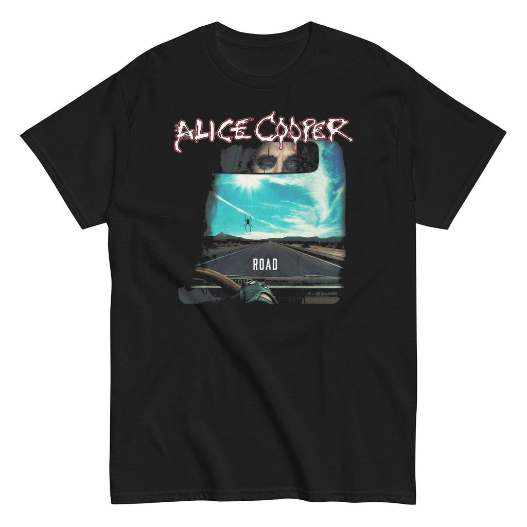 Alice Cooper On The Road Mens T-Shirt Black Hoodie, Sweatshirt | CiraTrend.com (Image 2)