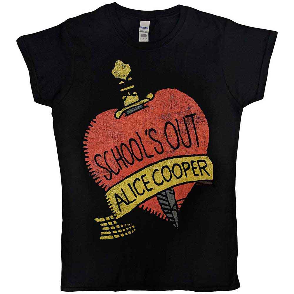Alice Cooper School's Out Short Sleeve Tee Hoodie, Sweatshirt | CiraTrend.com