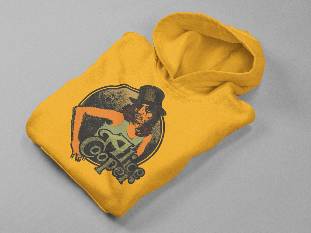 Alice Cooper Showtime 1976 Vintage Gold T-Shirts, Hoodie, Sweatshirt