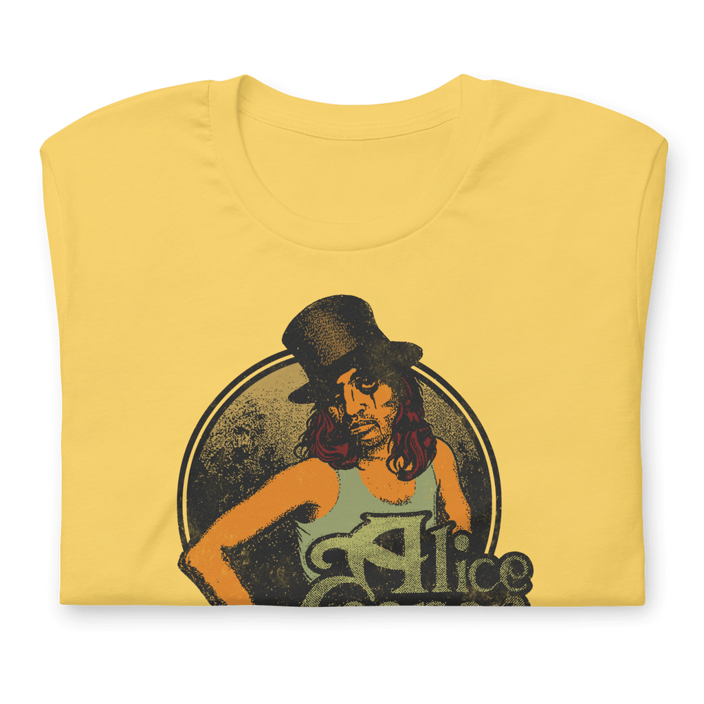 Alice Cooper Showtime 1976 Vintage Mens T Shirt Gold Hoodie, Sweatshirt | CiraTrend.com (Image 2)