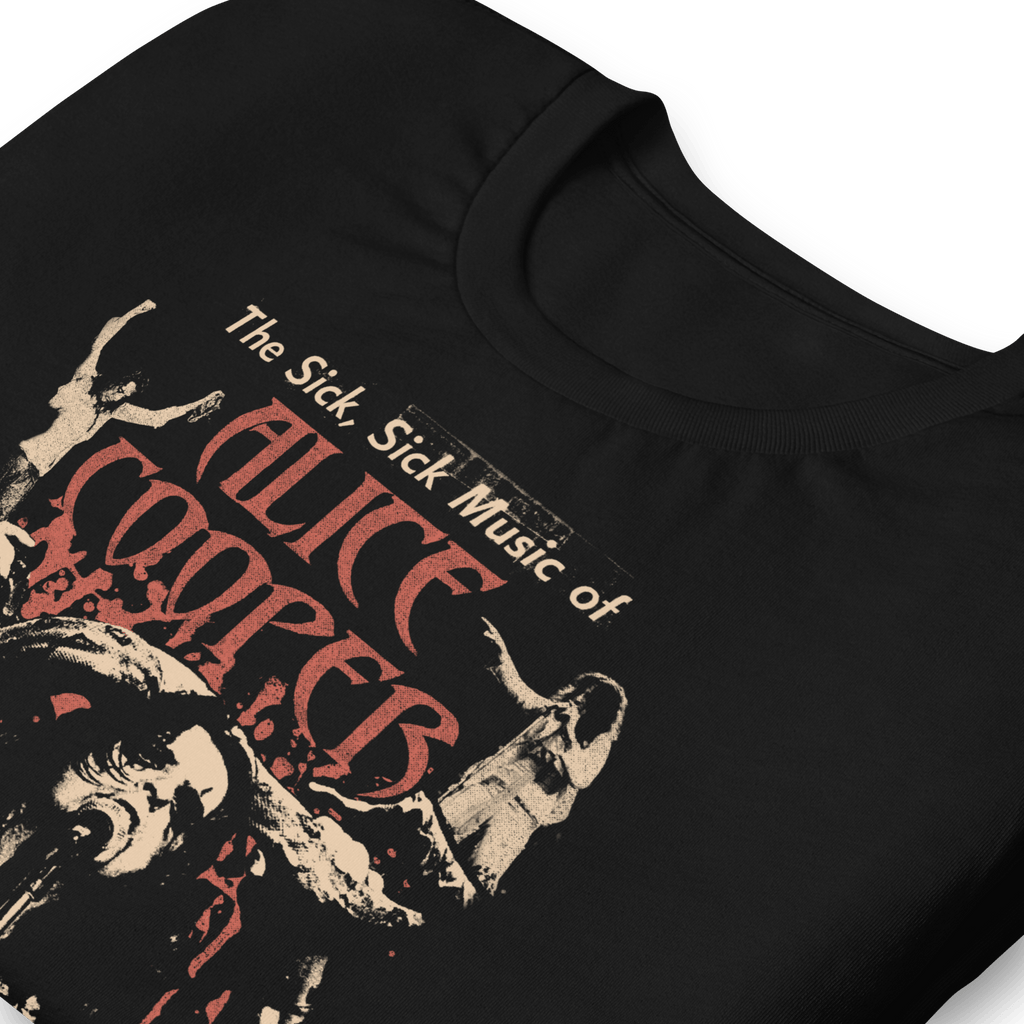 Alice Cooper - Sick Sick Jumbo Print T-Shirt Hoodie, Sweatshirt | CiraTrend.com (Image 3)