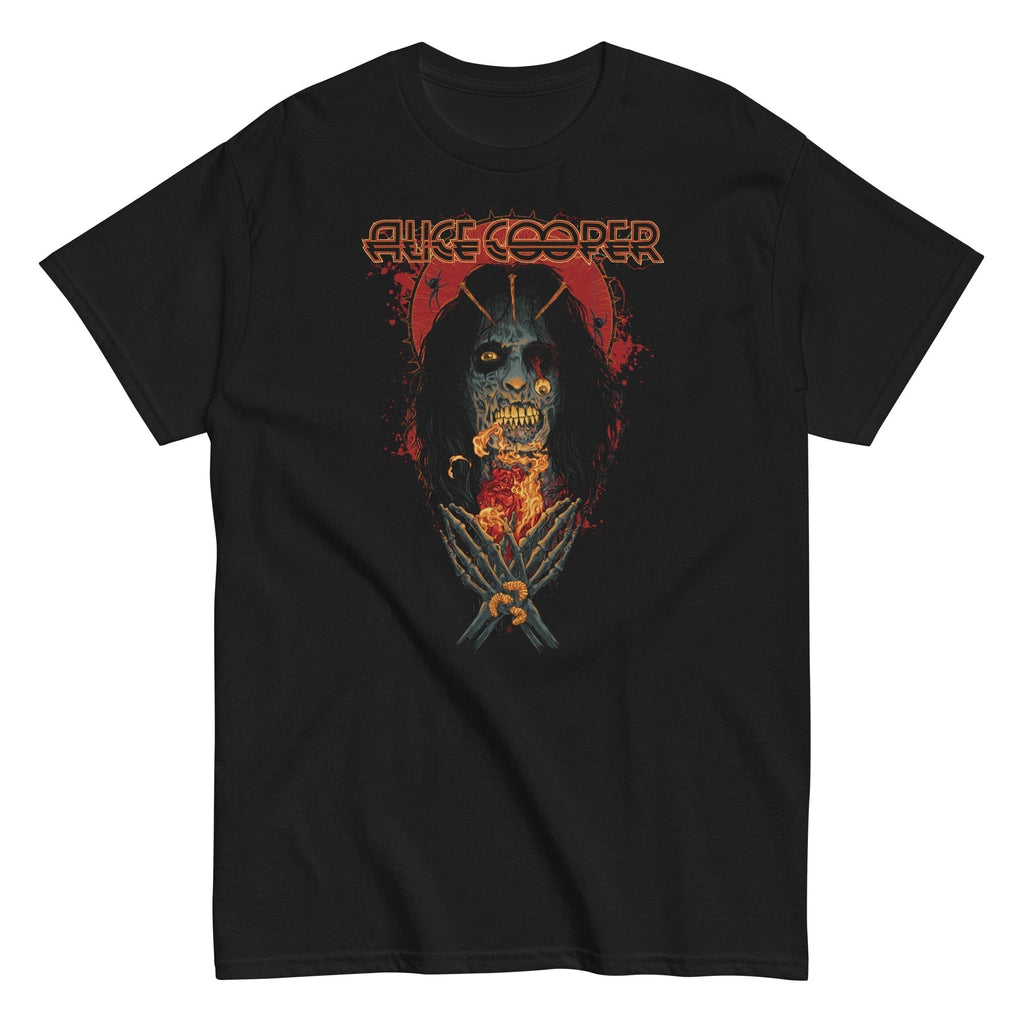 Alice Cooper Skeleton Mens T Shirt Black Hoodie, Sweatshirt | CiraTrend.com (Image 1)