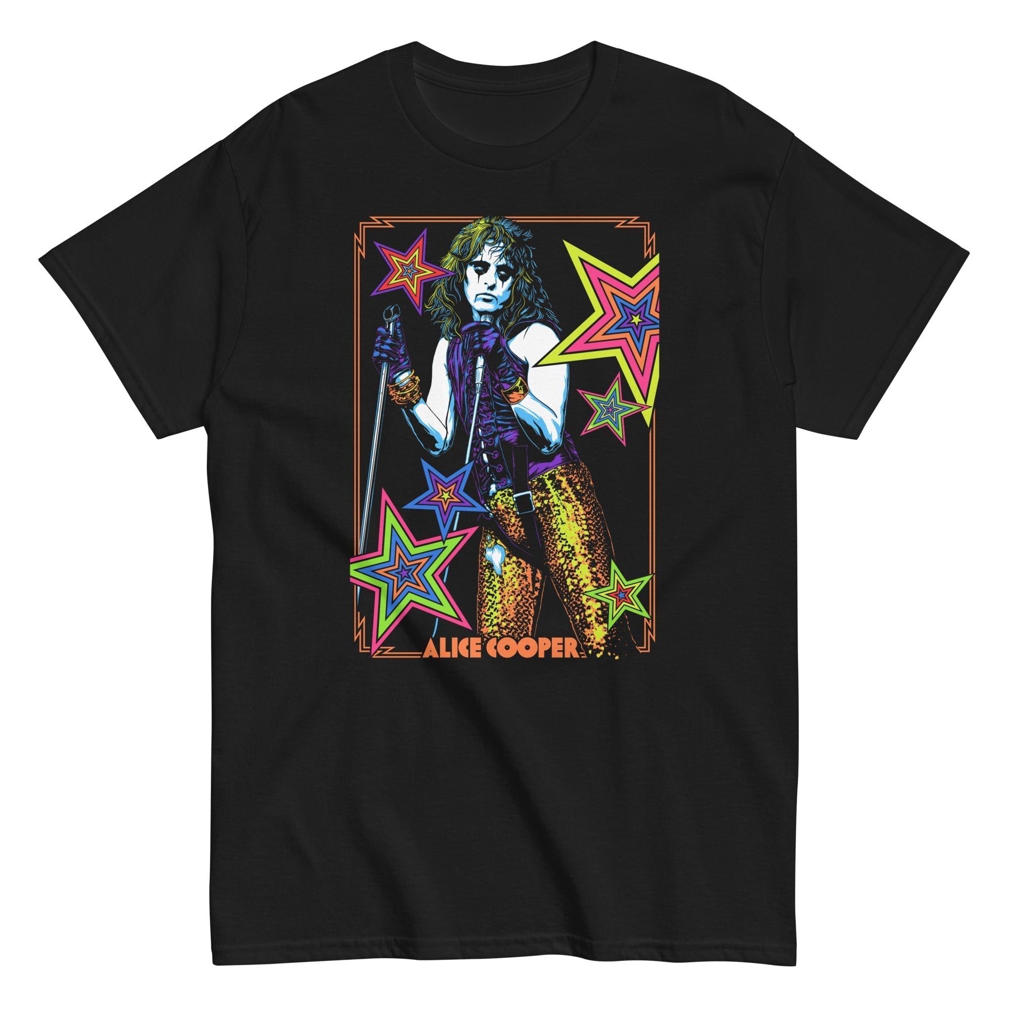 Alice Cooper Stars Mens T Shirt Black Hoodie, Sweatshirt | CiraTrend.com (Image 2)