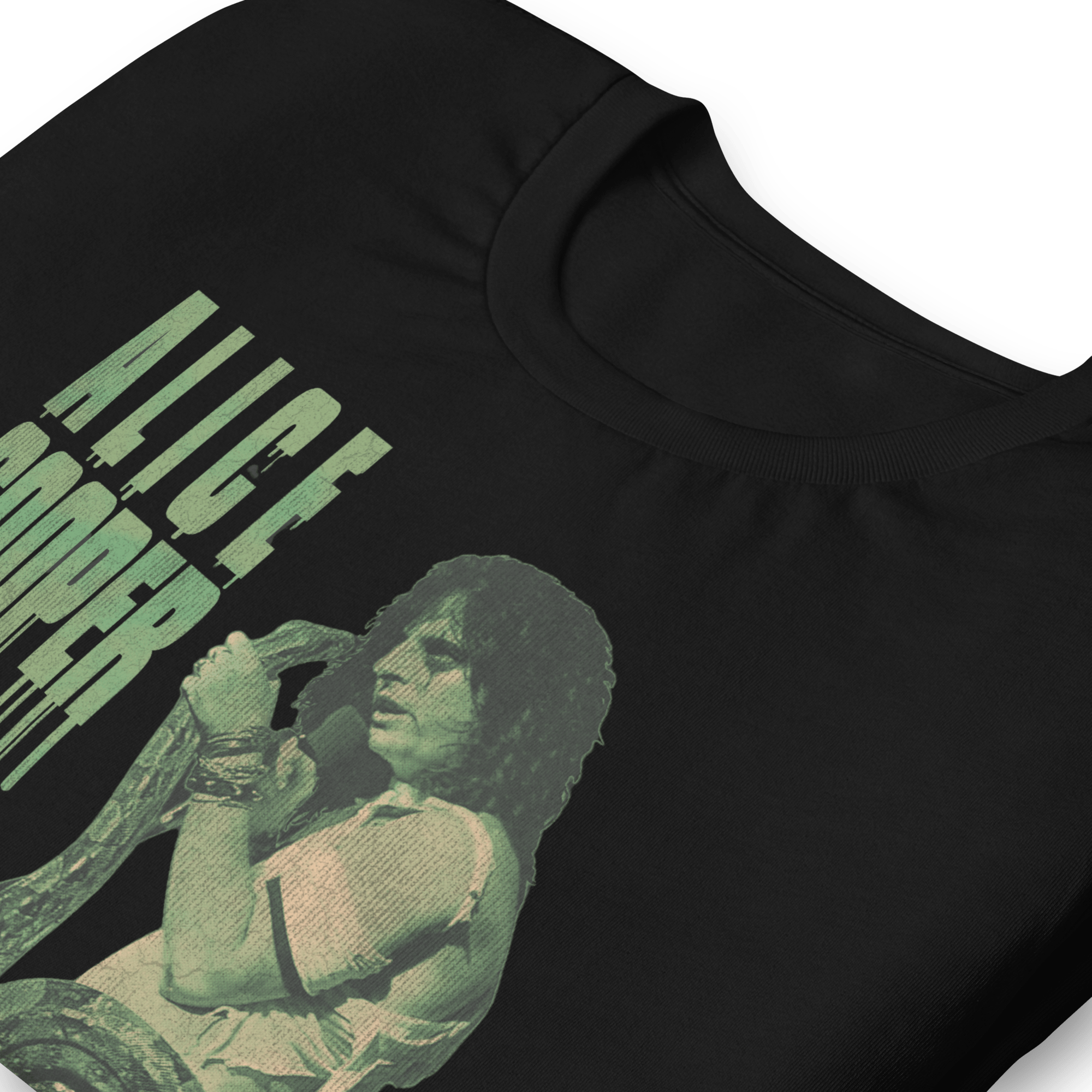 Alice Cooper Vintage 1986 Snake Drip Jumbo Print Mens T Shirt Black Hoodie, Sweatshirt | CiraTrend.com (Image 4)