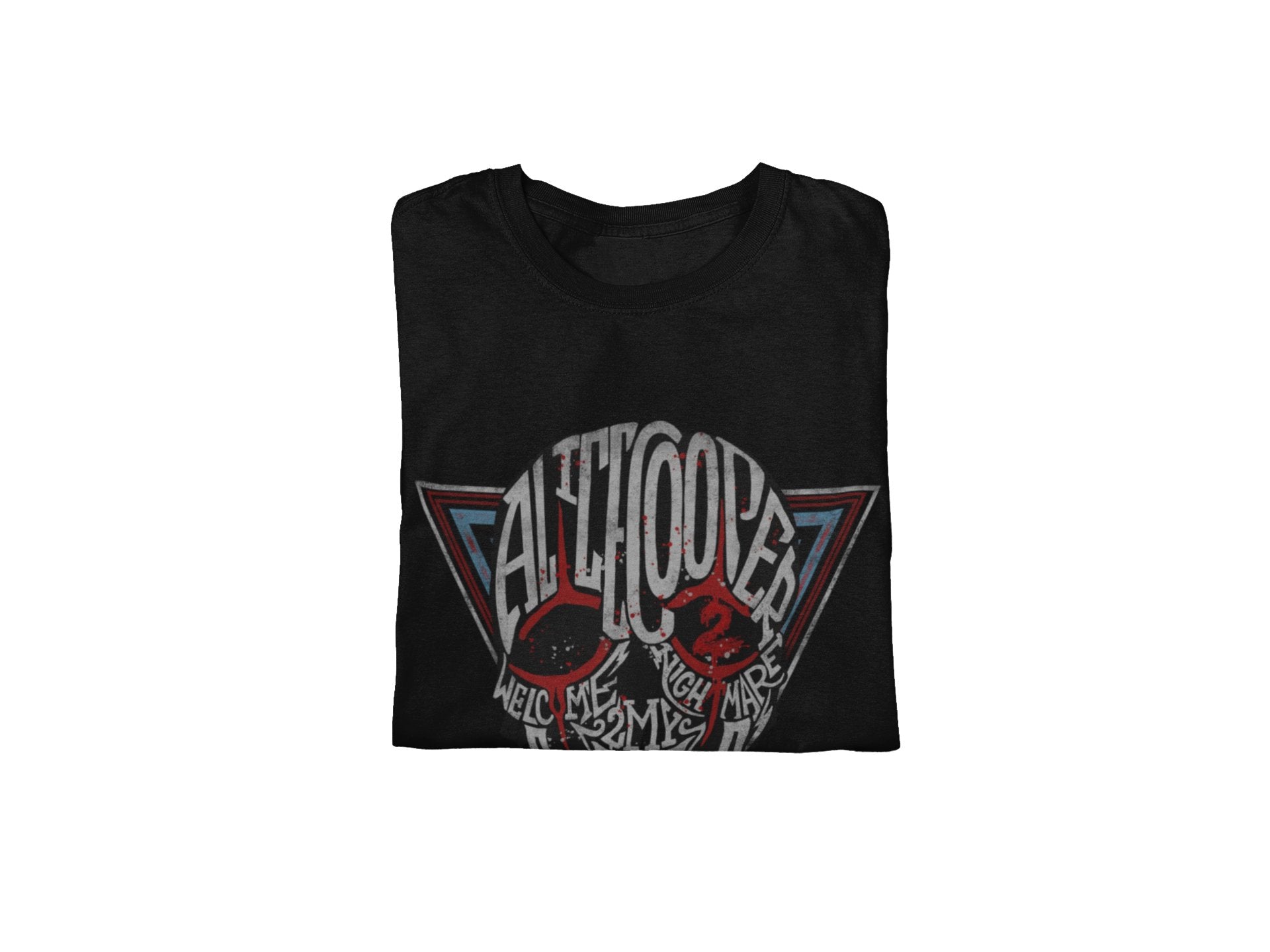 Alice Cooper Welcome 2 My Jumbo Print Mens T Shirt Black Hoodie, Sweatshirt | CiraTrend.com (Image 2)