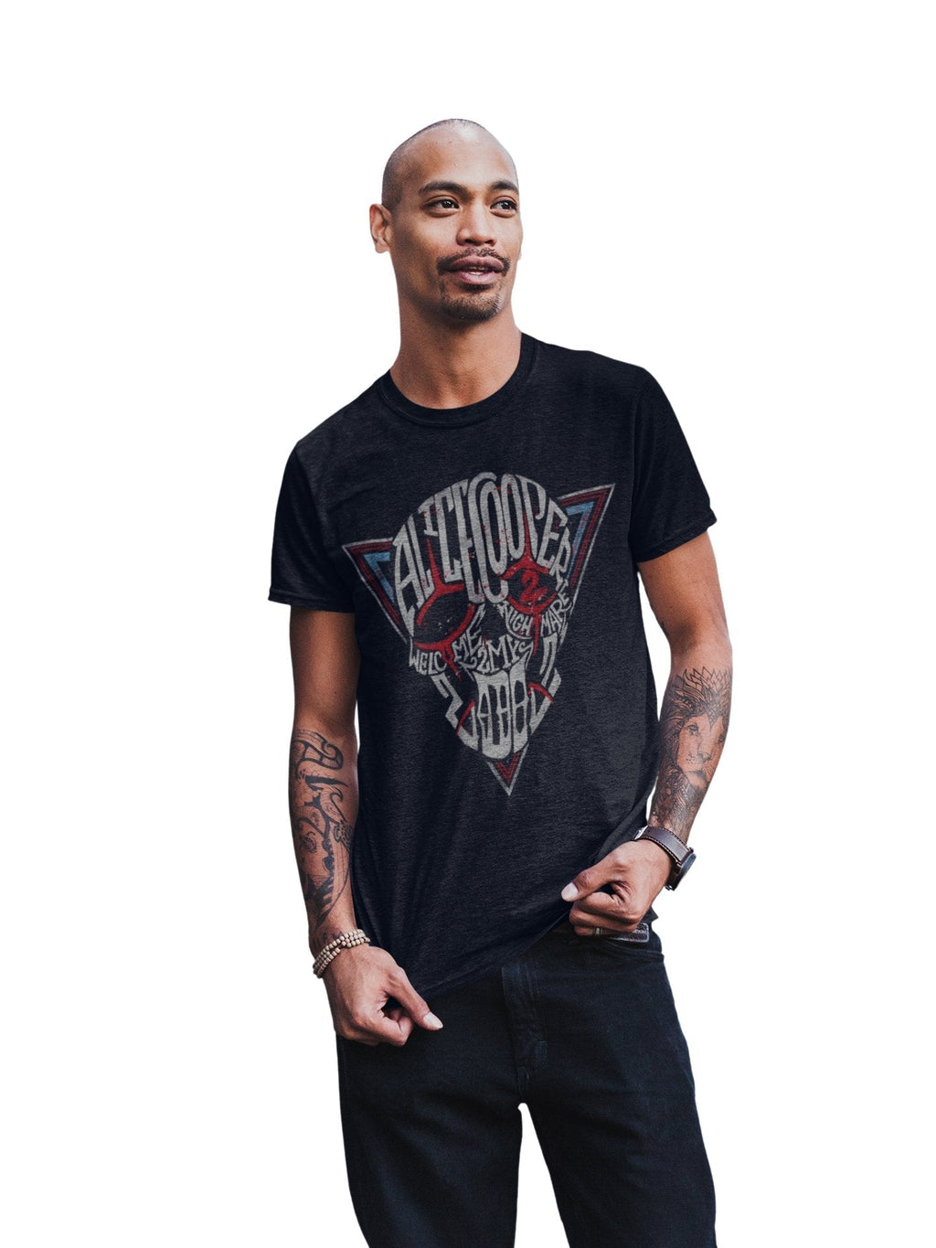 Alice Cooper Welcome 2 My Jumbo Print Mens T Shirt Black Hoodie, Sweatshirt | CiraTrend.com (Image 3)