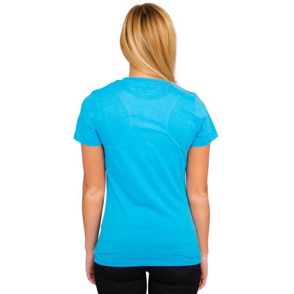 Alice In Wonderland Tweedle Dee Dum Juniors Turquoise T-shirt Tee Hoodie, Sweatshirt | CiraTrend.com (Image 3)