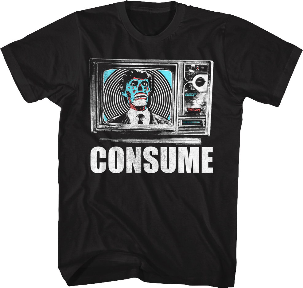 Alien Consume They Live T-Shirt Hoodie, Sweatshirt | CiraTrend.com (Image 1)
