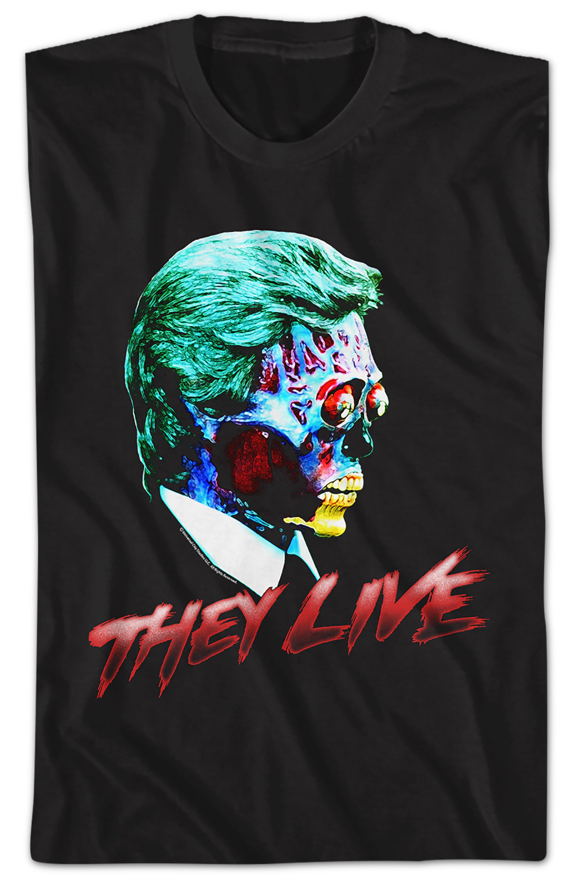 Alien Head Shot They Live T-Shirt Hoodie, Sweatshirt | CiraTrend.com (Image 2)