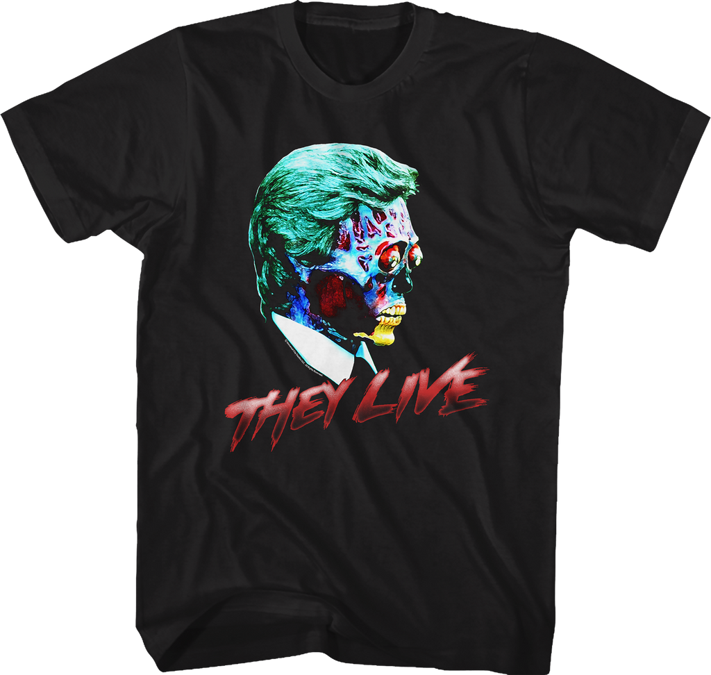 Alien Head Shot They Live T-Shirt Hoodie, Sweatshirt | CiraTrend.com (Image 1)
