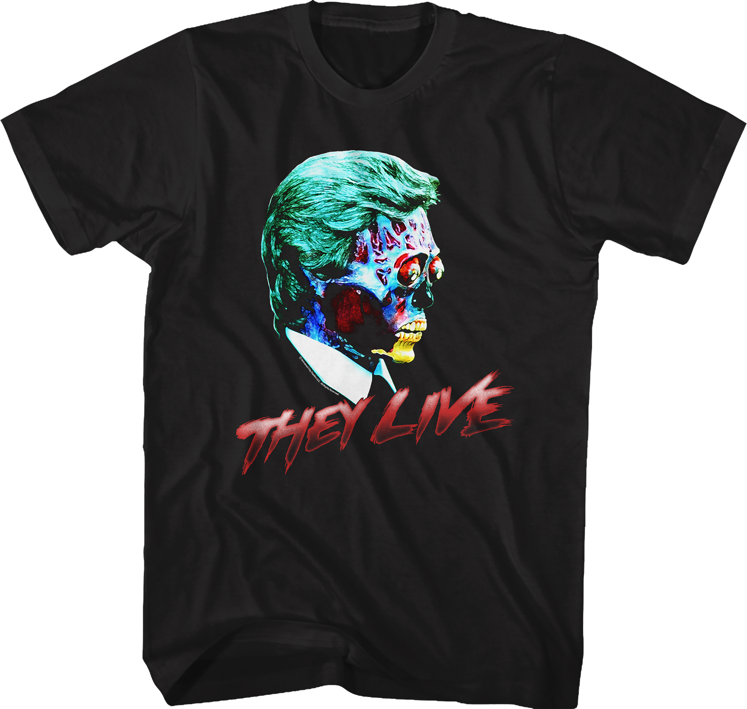 Alien Head Shot They Live T-Shirt Hoodie, Sweatshirt | CiraTrend.com (Image 1)