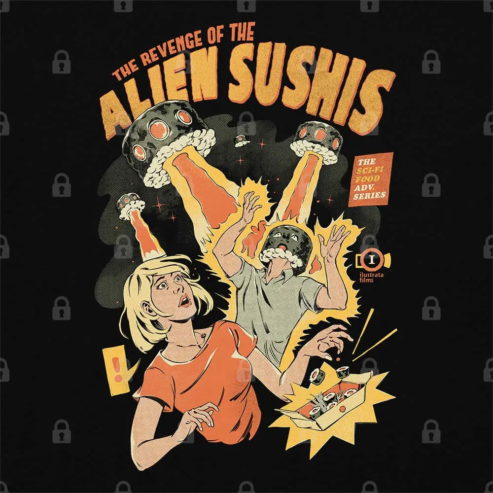 Alien Sushi T-Shirt Hoodie, Sweatshirt | CiraTrend.com (Image 1)