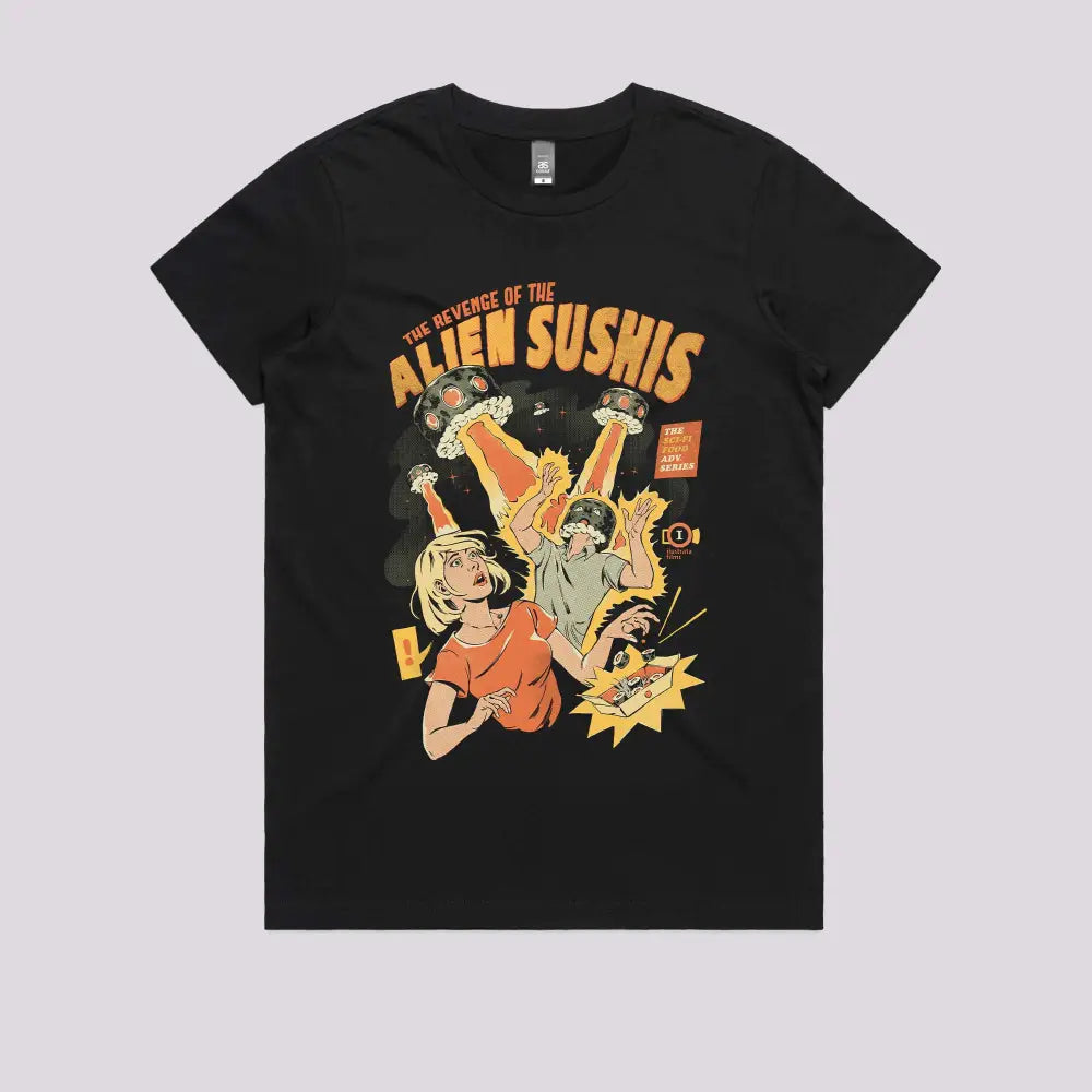 Alien Sushi T-Shirt Hoodie, Sweatshirt | CiraTrend.com (Image 3)