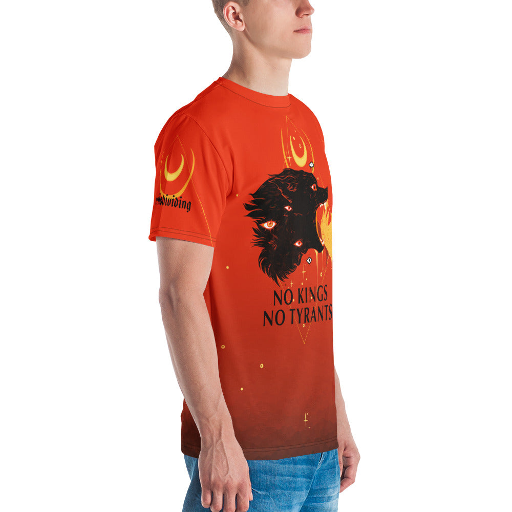 No Kings No Tyrants, Men's Sublimation T-Shirt Hoodie, Sweatshirt | CiraTrend.com (Image 3)