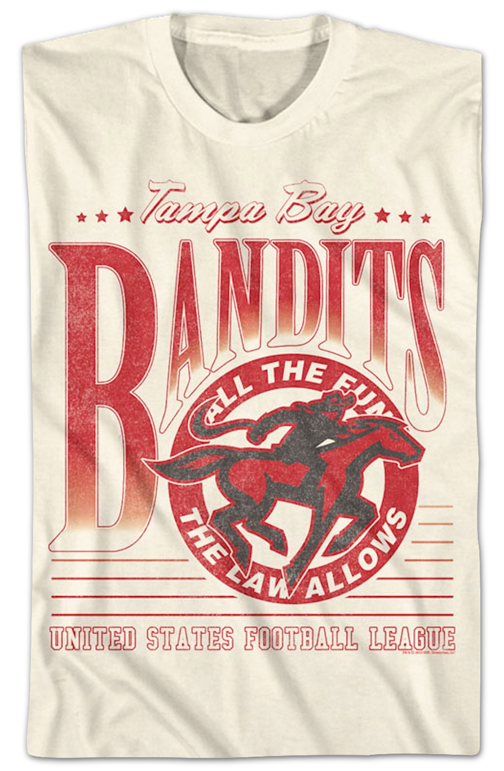 All The Fun The Law Allows Tampa Bay Bandits USFL T-Shirt Hoodie, Sweatshirt | CiraTrend.com (Image 2)