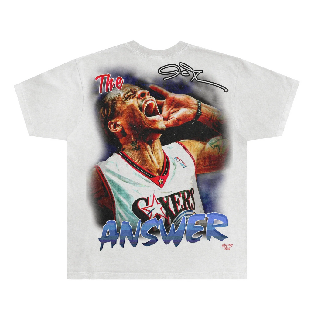 Allen Iverson 76ers Classic Tee Hoodie, Sweatshirt | CiraTrend.com (Image 2)
