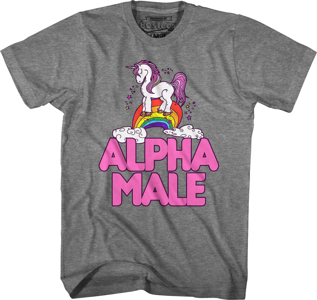Alpha Male Unicorn T-Shirt Hoodie, Sweatshirt | CiraTrend.com (Image 1)