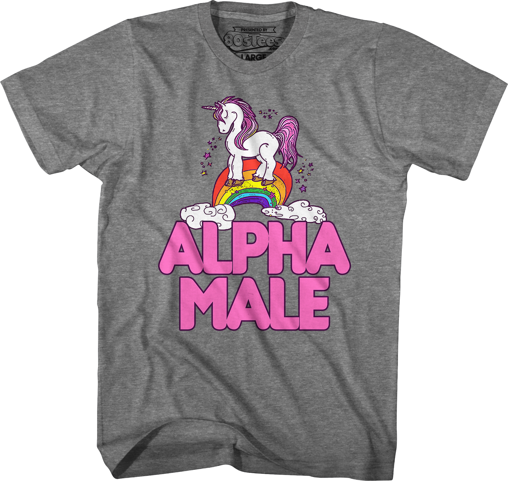 Alpha Male Unicorn T-Shirt Hoodie, Sweatshirt | CiraTrend.com (Image 1)