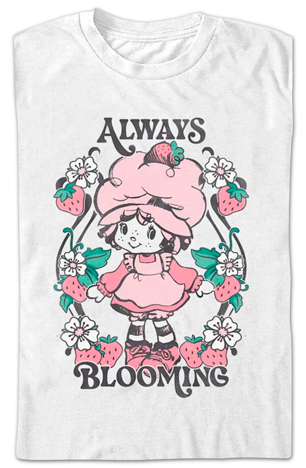 Always Blooming Strawberry Shortcake T-Shirt Hoodie, Sweatshirt | CiraTrend.com (Image 2)