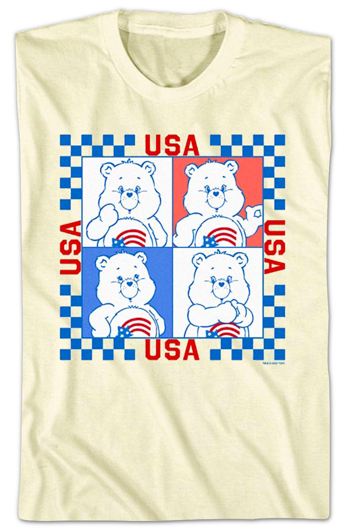 America Cares Bear Stamps Care Bears T-Shirt Hoodie, Sweatshirt | CiraTrend.com (Image 2)