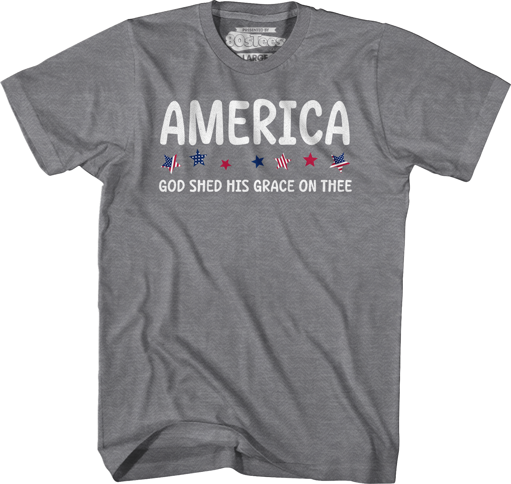 America God Shed His Grace On Thee T-Shirt Hoodie, Sweatshirt | CiraTrend.com (Image 4)