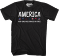 America God Shed His Grace On Thee T-Shirt Hoodie, Sweatshirt | CiraTrend.com (Image 1)