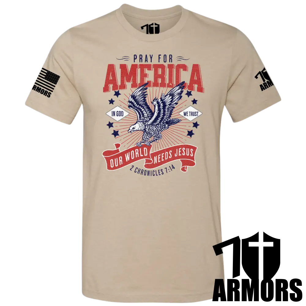 AMERICA NEEDS JESUS T-SHIRT Hoodie, Sweatshirt | CiraTrend.com (Image 1)