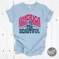 America the Beautiful Short Sleeve Tee Shirt Hoodie, Sweatshirt | CiraTrend.com
