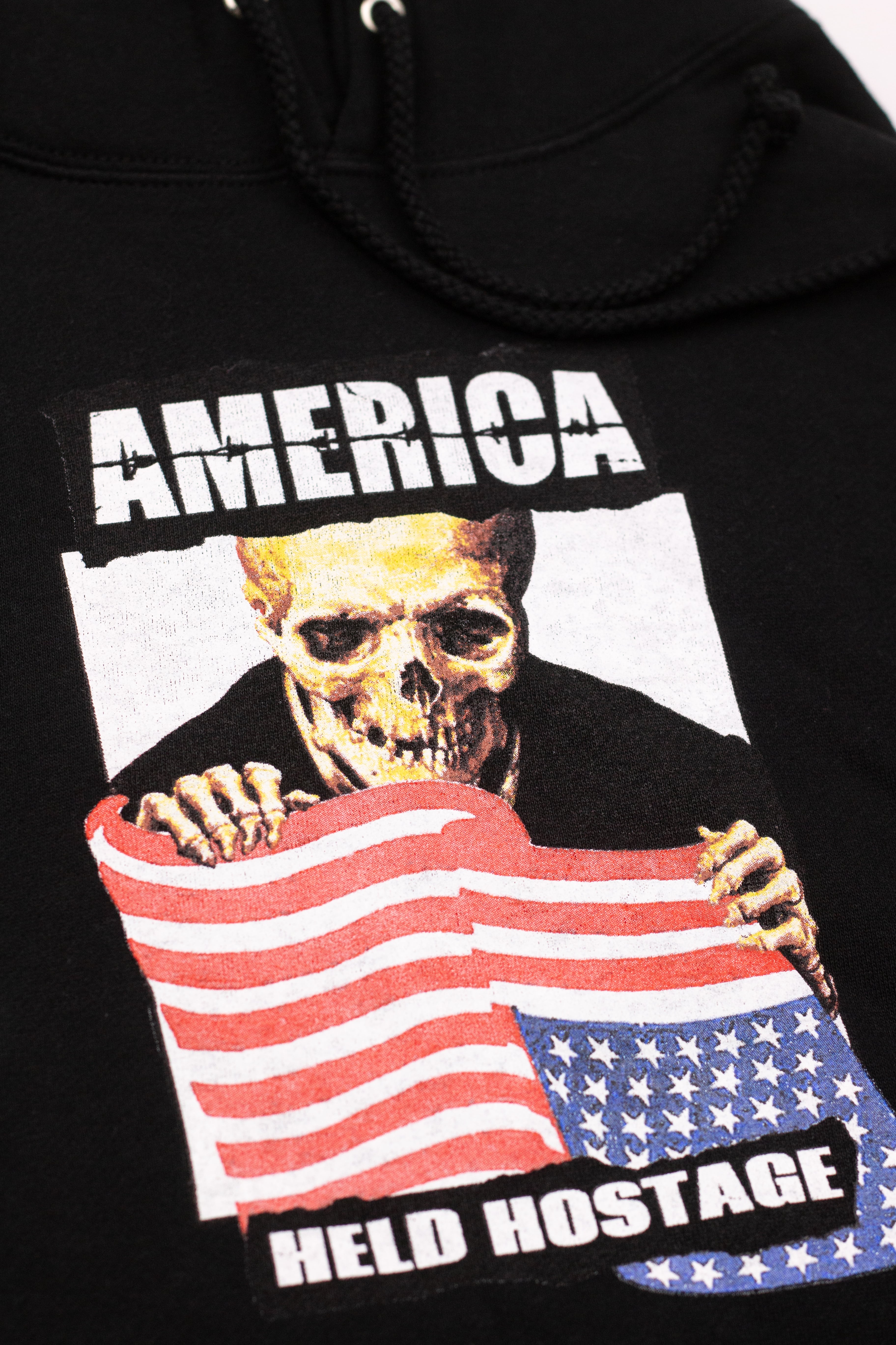 AMERICA HELD HOSTAGE HOODIE BLACK T-Shirts, Sweatshirt | CiraTrend.com (Image 2)