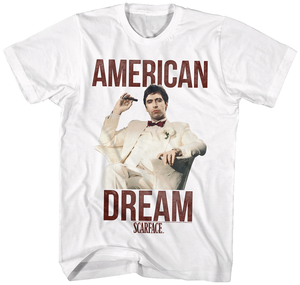American Dream Scarface T-Shirt Hoodie, Sweatshirt | CiraTrend.com (Image 1)