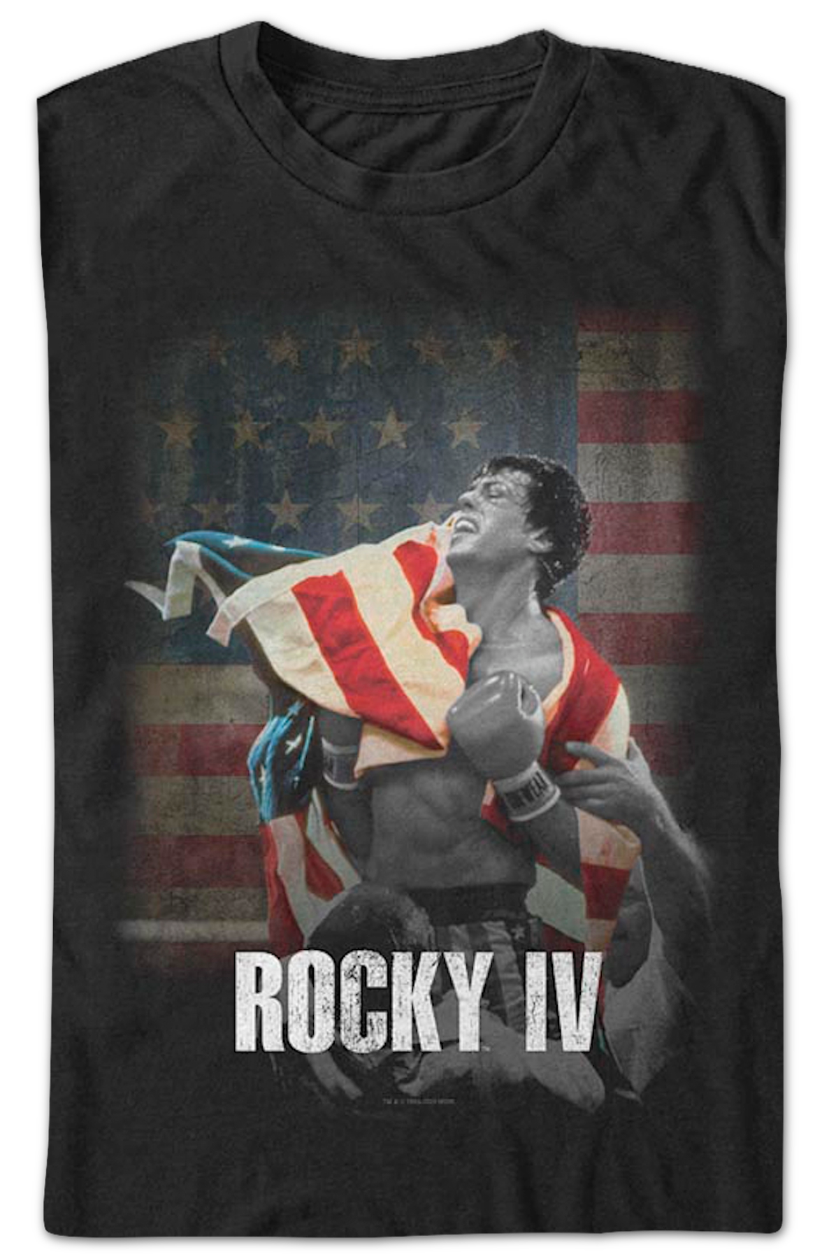 American Flag Rocky IV T-Shirt Hoodie, Sweatshirt | CiraTrend.com (Image 2)