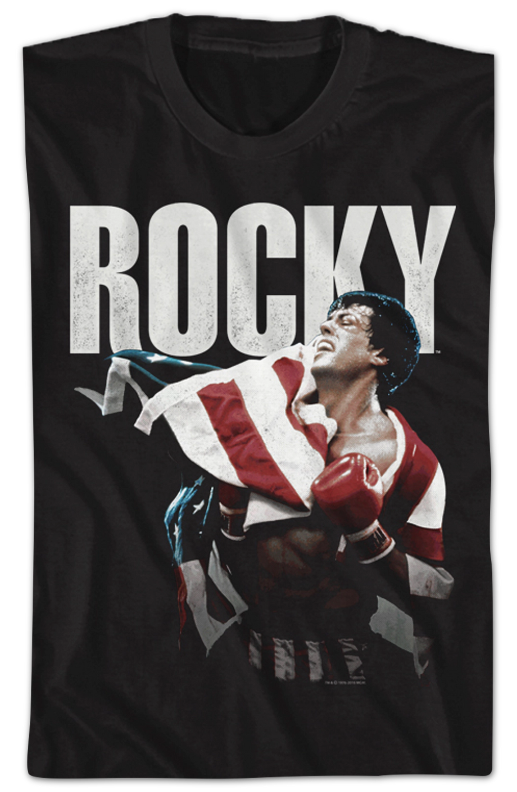 American Flag Rocky T-Shirt Hoodie, Sweatshirt | CiraTrend.com (Image 2)