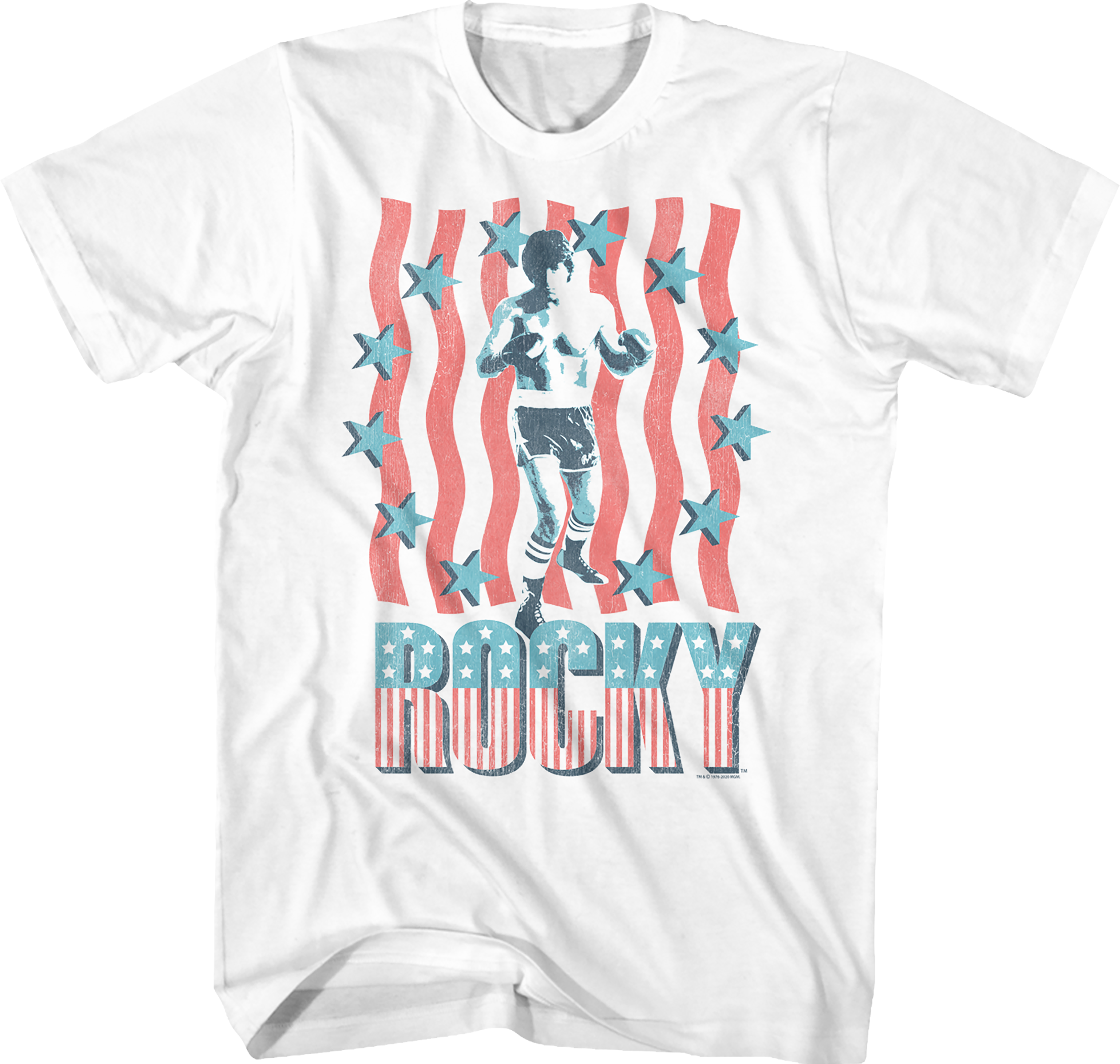 American Flag Rocky Shirt Hoodie, Sweatshirt | CiraTrend.com (Image 1)