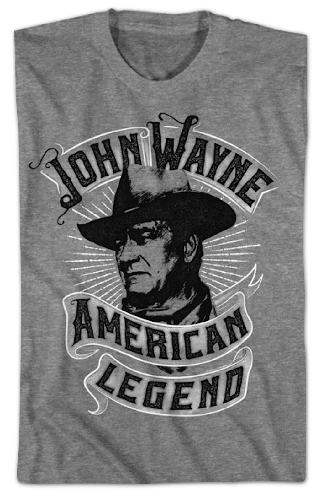 American Legend Banner John Wayne T-Shirt Hoodie, Sweatshirt | CiraTrend.com (Image 2)