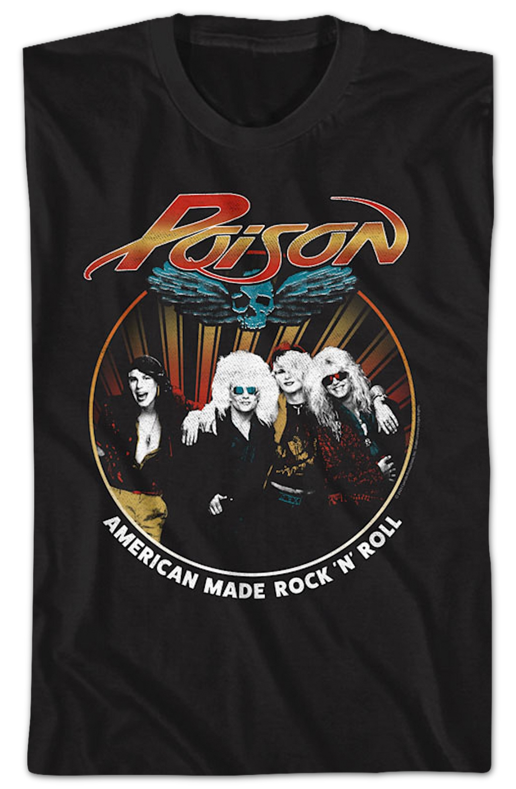American Made Rock 'N' Roll Photo Poison T-Shirt Hoodie, Sweatshirt | CiraTrend.com (Image 2)