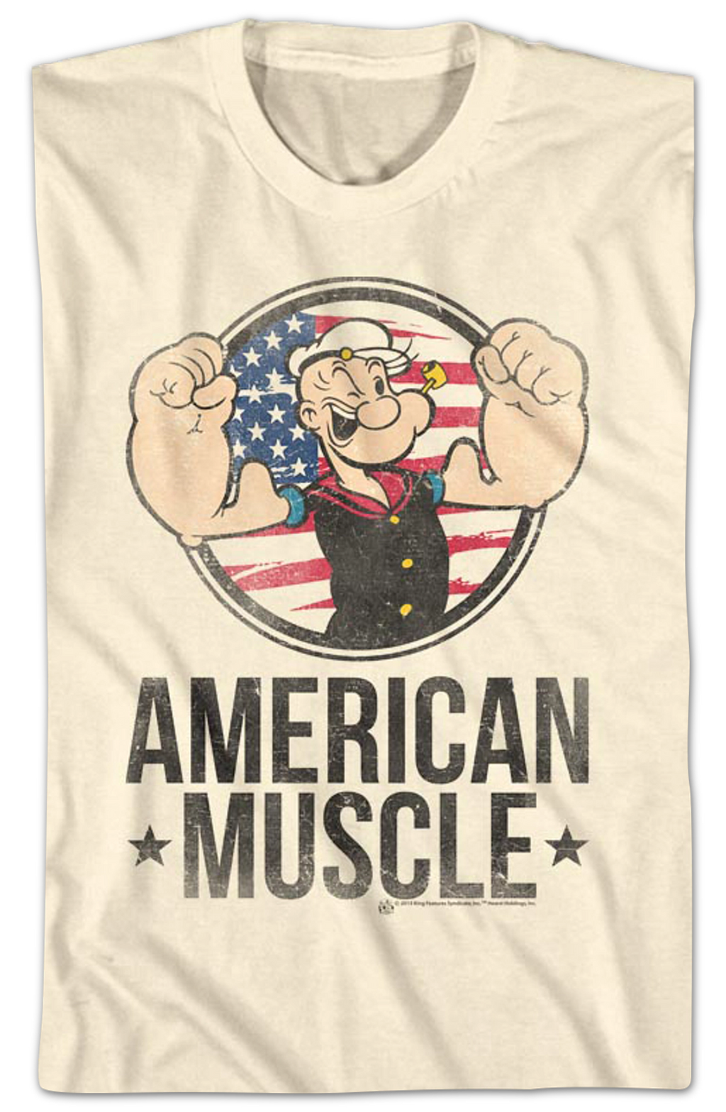 American Muscle Popeye T-Shirt Hoodie, Sweatshirt | CiraTrend.com (Image 2)