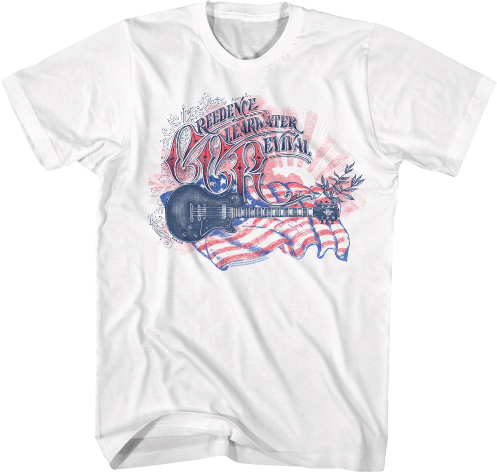 American Rock Creedence Clearwater Revival T-Shirt Hoodie, Sweatshirt | CiraTrend.com (Image 1)