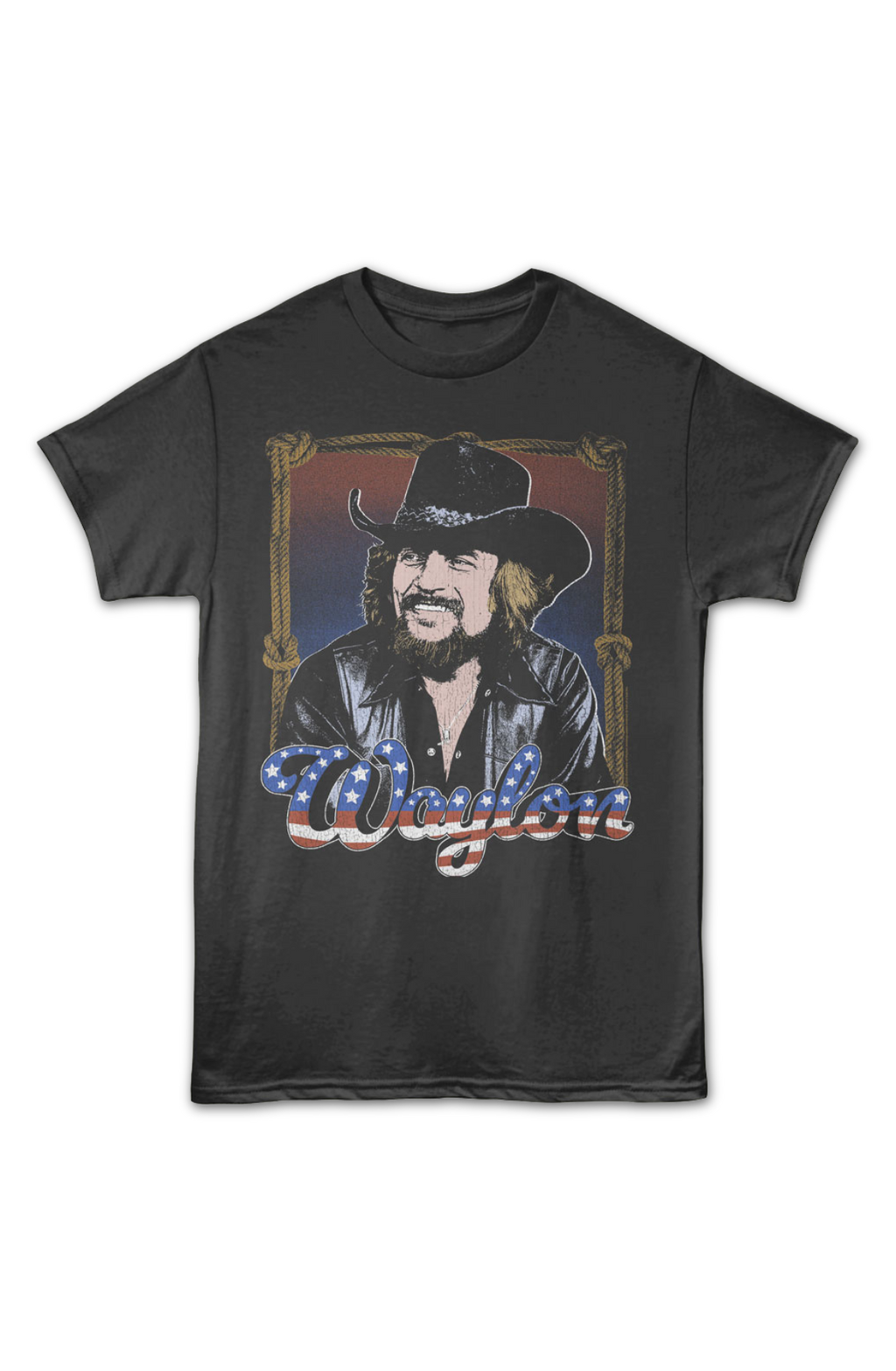 Americana Waylon Jennings T-Shirt Hoodie, Sweatshirt | CiraTrend.com (Image 2)