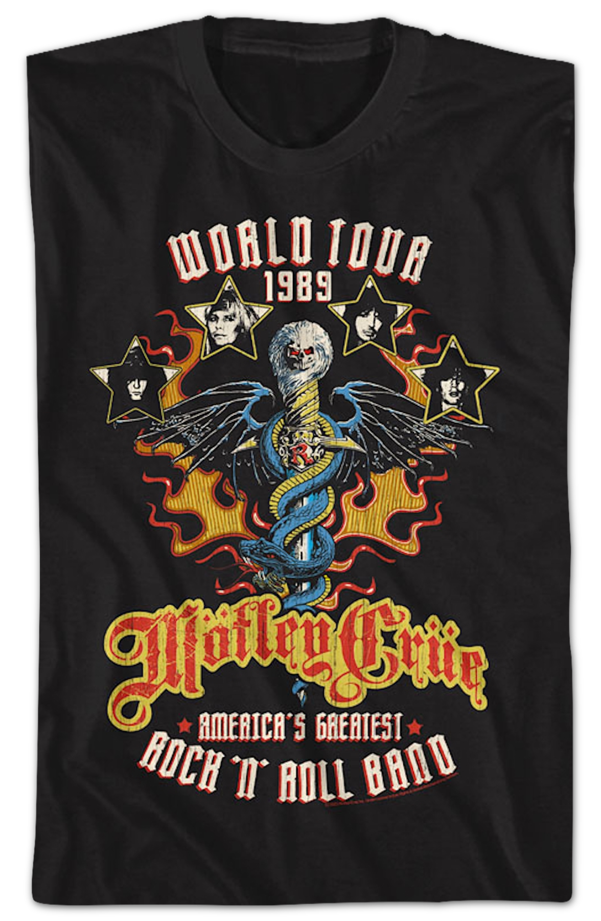 America's Greatest Rock 'N' Roll Band Motley Crue T-Shirt Hoodie, Sweatshirt | CiraTrend.com (Image 2)