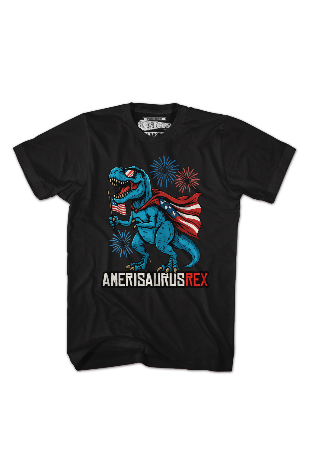 Amerisaurus Rex T-Shirt Hoodie, Sweatshirt | CiraTrend.com (Image 2)