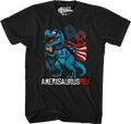Amerisaurus Rex T-Shirt Hoodie, Sweatshirt | CiraTrend.com (Image 1)