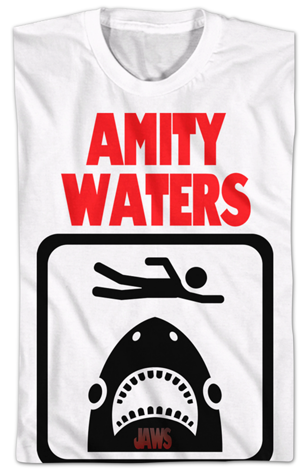 Amity Waters Jaws T-Shirt Hoodie, Sweatshirt | CiraTrend.com (Image 2)
