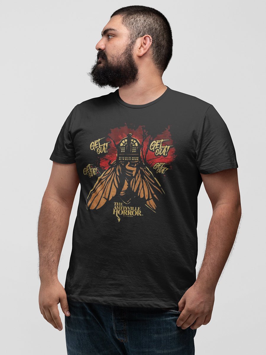 Amityville Horror - Amityville Horror Get Out T-Shirt Hoodie, Sweatshirt | CiraTrend.com (Image 1)