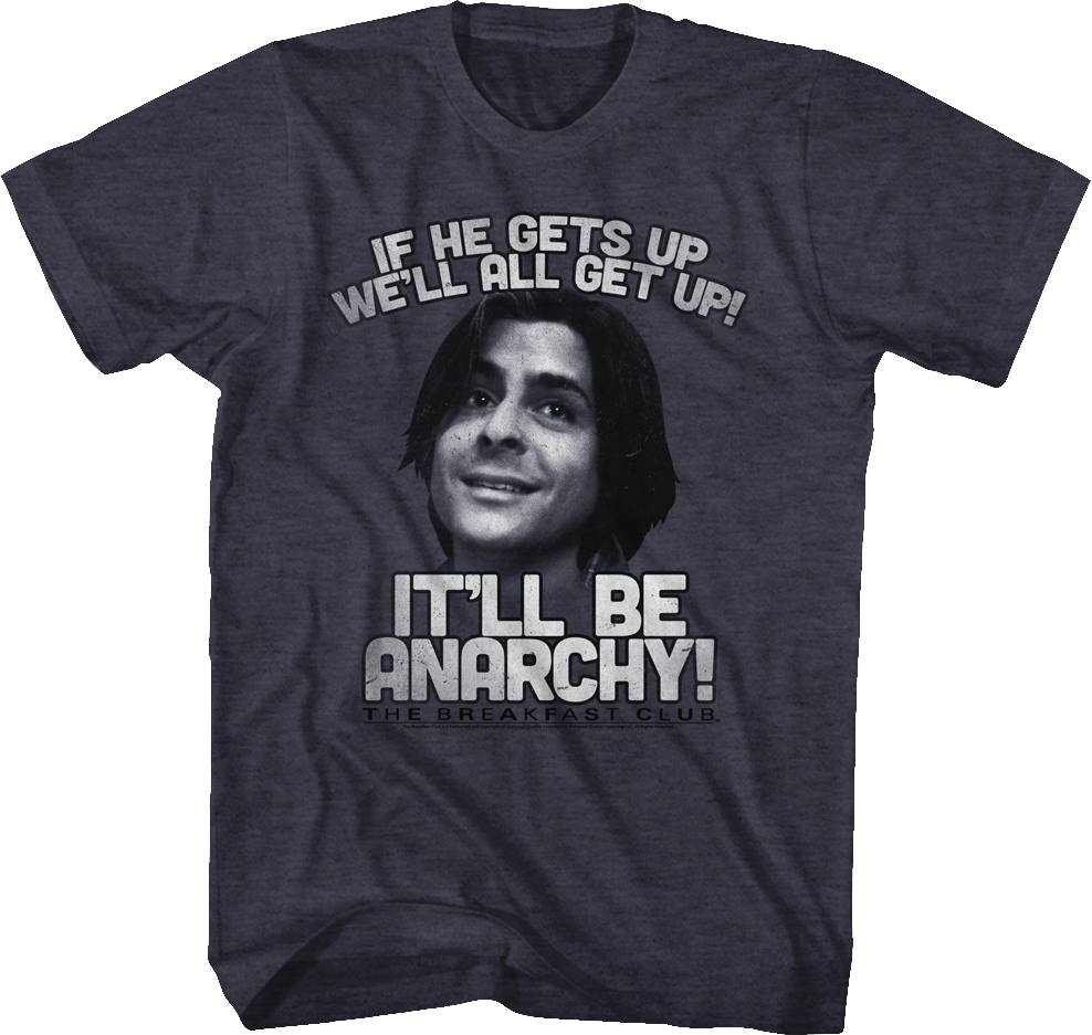 Anarchy Breakfast Club Shirt Hoodie, Sweatshirt | CiraTrend.com (Image 1)